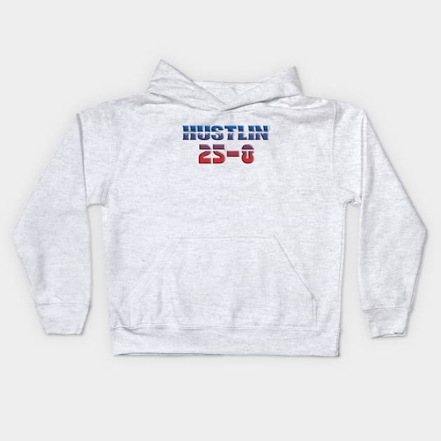 Hustling 25-8 Kids Hoodie by thehollowpoint